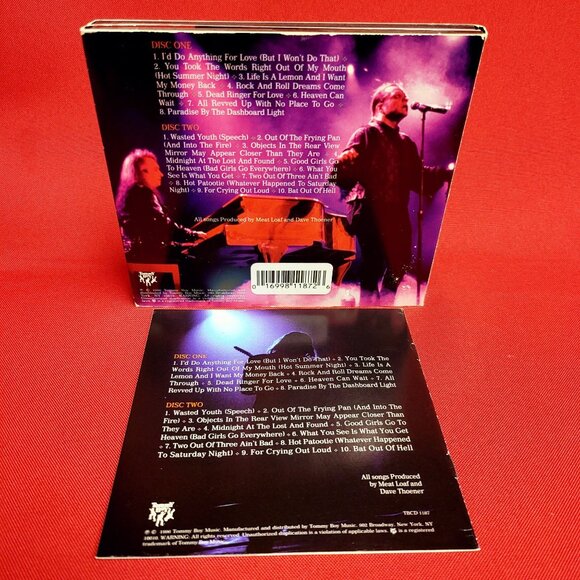Meat Loaf Live Around The World Limited Edition 2 CD Set 1996 - Picture 2 of 10